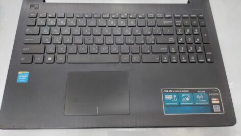قاب و کیبرد و تاچ  اورجینال لپ تاپ ایسوس X553-K555L مشکی-اینتر کوچک – استوک