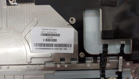 قاب استوک اطراف کیبرد با تاچ سالم لپ تاپ HP-G62