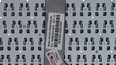 کیبرد لپ تاپ ایسوس X553-X555-P2540U-P2530U مشکی-اینترکوچک بدون فریم