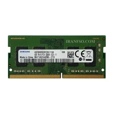 رم لپ تاپ ۴ گیگ مدل Samsung DDR4-2666 MHZ 1.2V