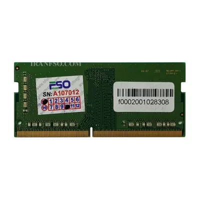رم لپ تاپ ۴ گیگ مدل Samsung DDR4-2666 MHZ 1.2V