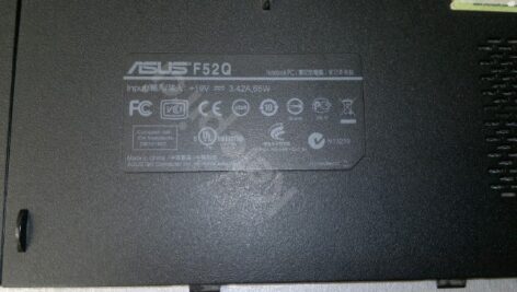 قاب پایین در پوش مادربرد لپ تاپ ایسوس مدل ASUS F52Q