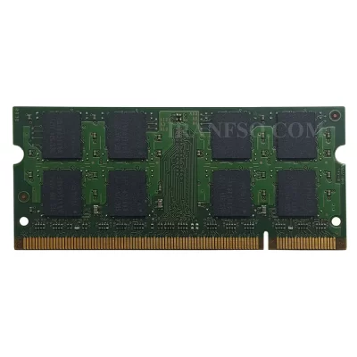 رم لپ تاپ ۲ گیگ سامسونگ DDR2 800-6400 MHZ 1.8V سه ماه گارانتی
