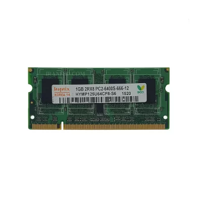 رم لپ تاپ ۱ گیگ Hynix DDR2-800-6400 MHZ 1.8V سه ماه گارانتی