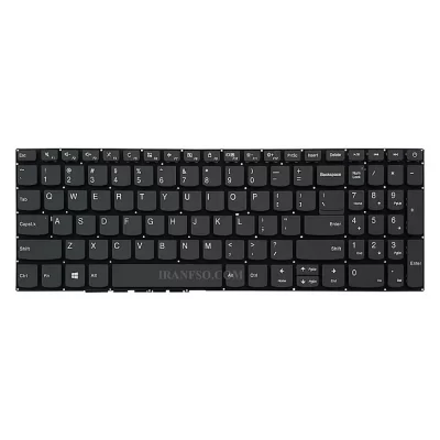 کیبرد لپ تاپ لنوو 330-15-IdeaPad 320-15 نوک مدادی-اینترکوچک بدون فریم بهمراه کلید پاور