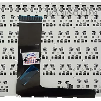 کیبرد لپ تاپ لنوو 330-15-IdeaPad 320-15 نوک مدادی-اینترکوچک بدون فریم بهمراه کلید پاور