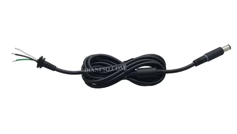 کابل آداپتور لپ تاپ دل ۵×۷.۴ چراغ دار