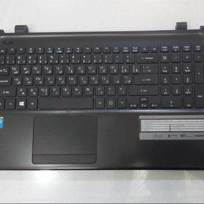 قاب کامل اورجینال کنار کیبرد لپ تاپ ایسر همراه با تاچ و کیبرد مدل Case C Acer Aspire E1-572-E1-570-E1-510 مشکی
