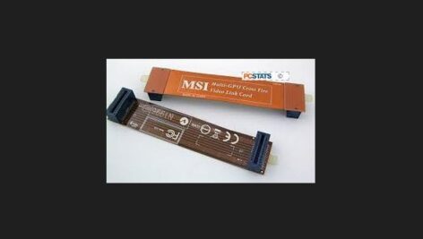 کابل اتصال گرافیک ام اس آی مدل MSI MULTI – GPU CROSS FIRE VIDEO LINK CARD