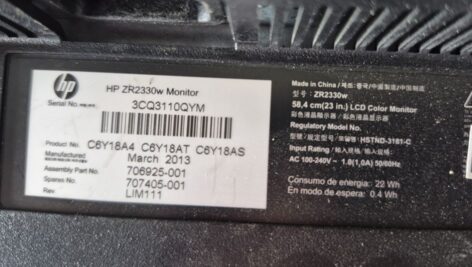 برد پاور و تغذیه مانیتور اچ پی ۲۳ اینچ مدل HP POWER BOARD ZR2330W